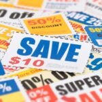 Save big with colorful discount coupons for $10 off, 50% off, and more! 🎉