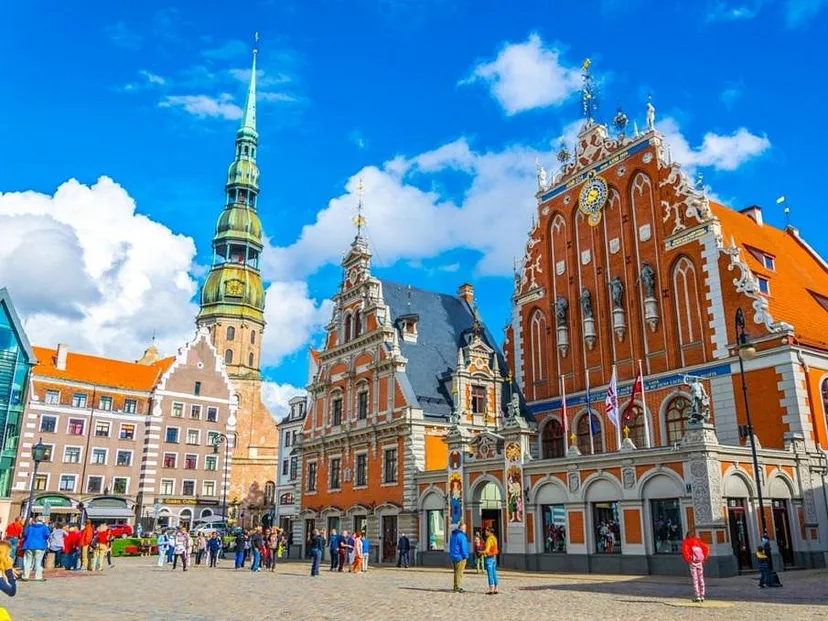 House of the Blackheads is a building situated in the old town of Riga, Latvia