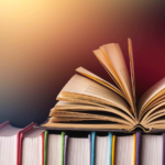 Discover the enlightening collection of open and colorful books.