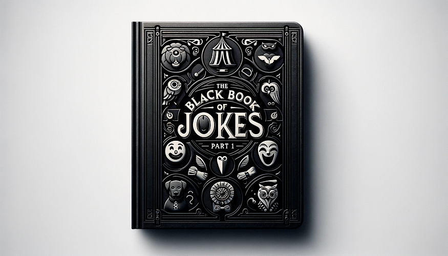 The Black Book of Jokes: A massive collection of funny jokes on all topics