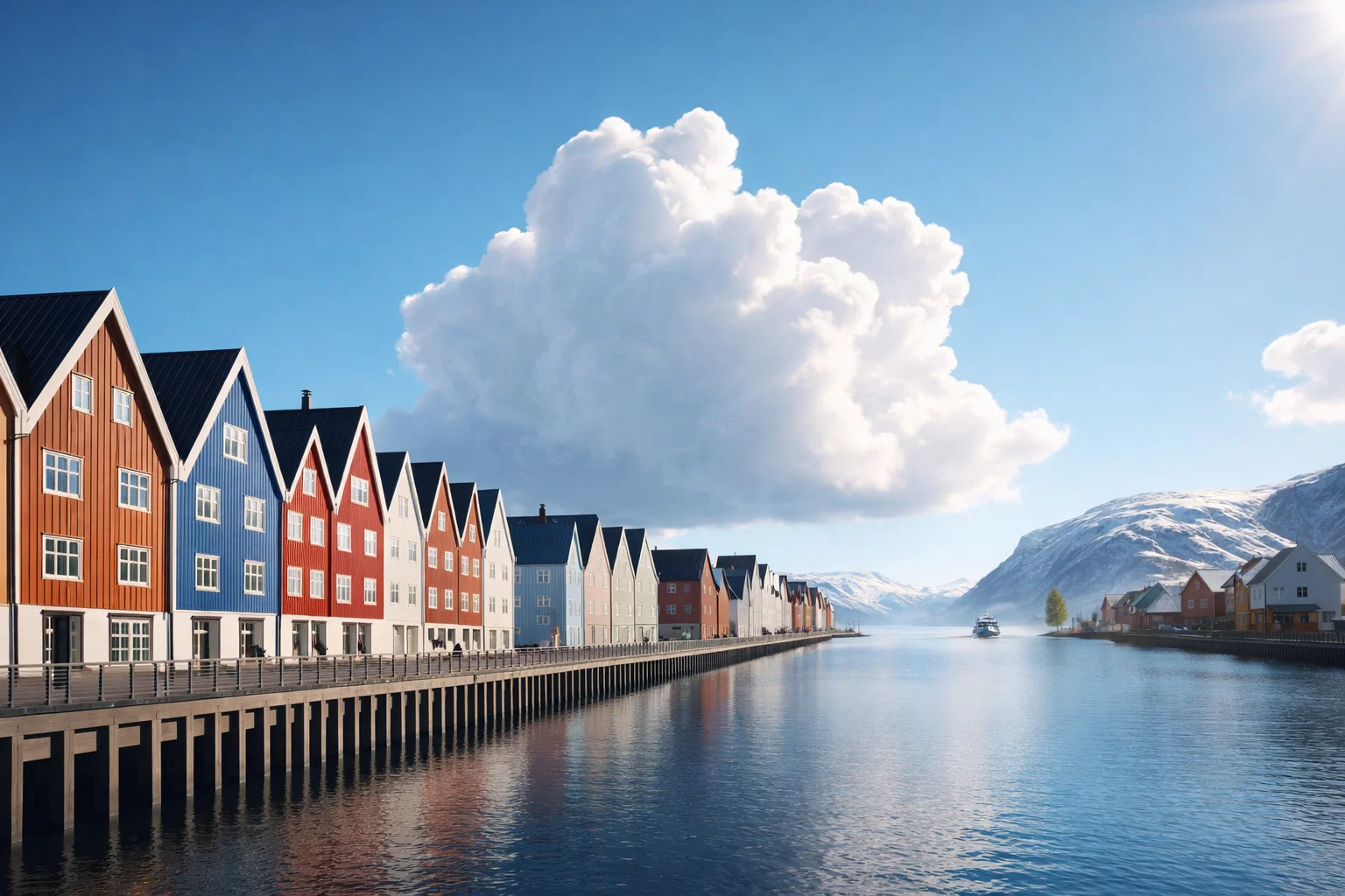 Beautiful Norwegian morning